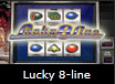 Lucky 8-line slot oyunu