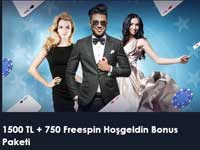 750 Free Spin sizleri bekliyor!