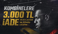 3000 TL'ye kadar iade bonusu al�n!