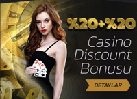 casino'dan %40 discount bonusu al�n!